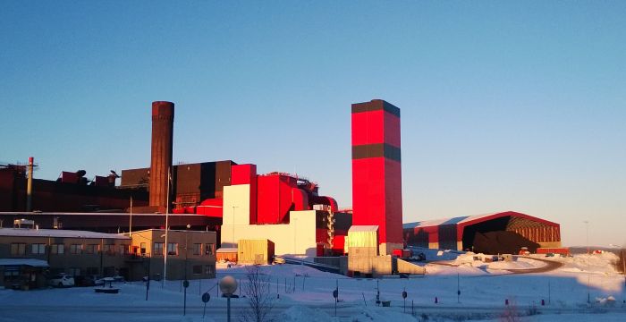 LKAB Svappavaara iron ore pelletising plant in northern Sweden