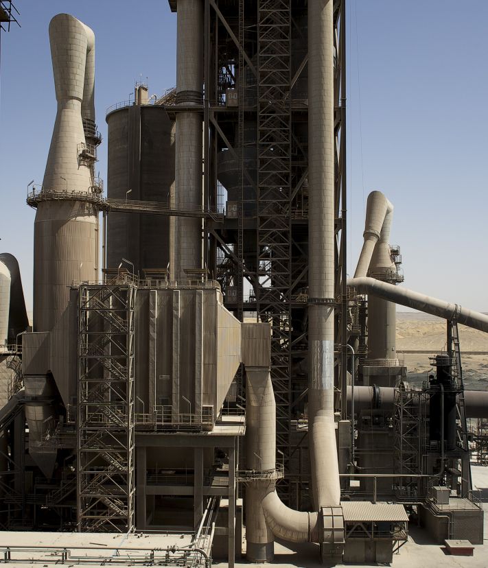 Airnord air pollution control solution at a cement plant in Egypt
